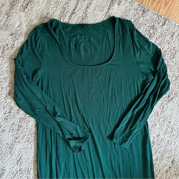 SHEIN Deep Green Maxi Dress - Picture 2 of 4